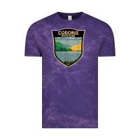 Cloud Purple codorus state park pennsylvania badge vintage Vintage Tee - linhVisuals