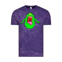 Cloud Purple slimer ghost anime Vintage Tee - linhVisuals