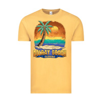 Vintage Mustard delray beach florida  vintage distressed souvenir long sleeve t shirt Vintage Tee - linhVisuals