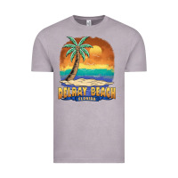 Vintage Zinc delray beach florida  vintage distressed souvenir long sleeve t shirt Vintage Tee - linhVisuals