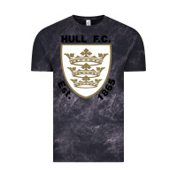 Cloud Black hull fc Vintage Tee - linhVisuals