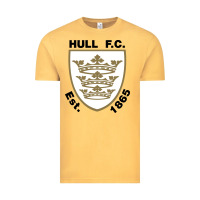 Vintage Mustard hull fc Vintage Tee - linhVisuals