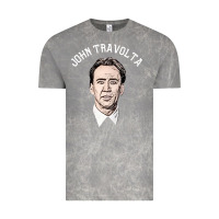 Cloud Rock sports nicolas cage as john travolta Vintage Tee - linhVisuals