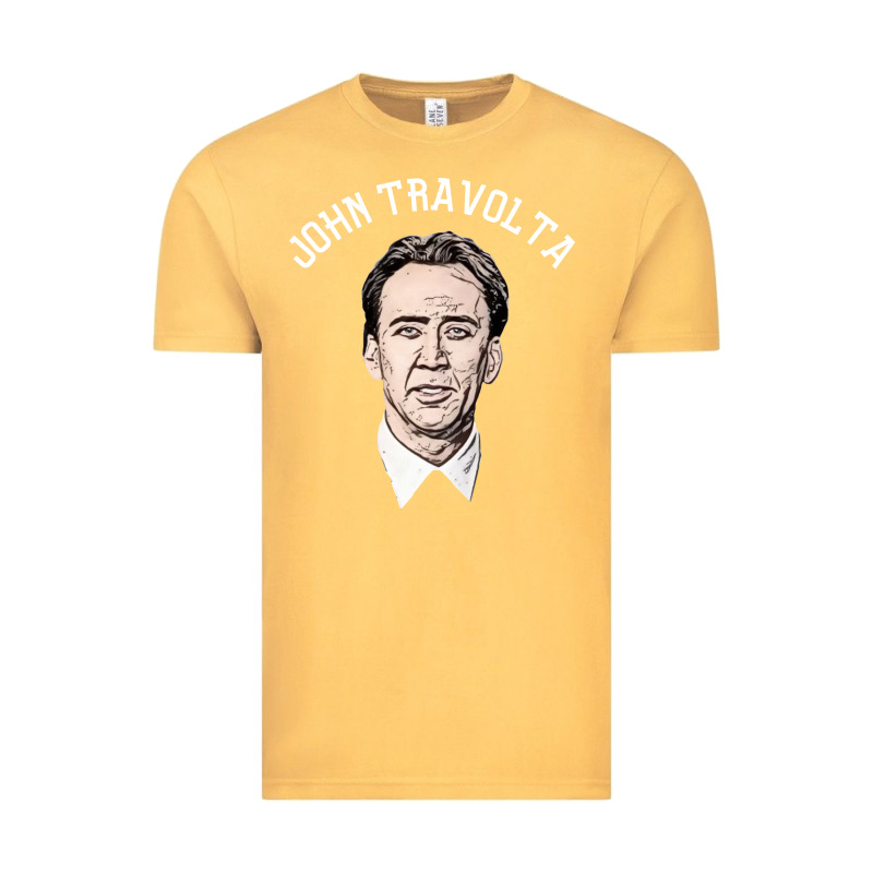 Sports Nicolas Cage As John Travolta Vintage Tee by linhVisuals | Teevron