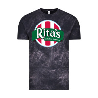 Cloud Black rita's italian ice cafe Vintage Tee - linhVisuals