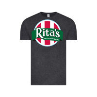 Vintage Black rita's italian ice cafe Vintage Tee - linhVisuals