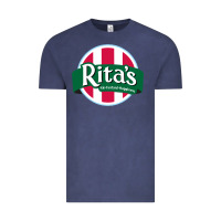 Vintage Denim rita's italian ice cafe Vintage Tee - linhVisuals