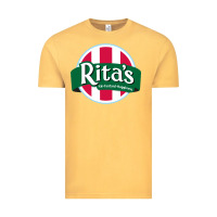 Vintage Mustard rita's italian ice cafe Vintage Tee - linhVisuals