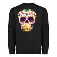 Black Cinco de mayo skull Heavyweight Sweatshirt - FaDigitalArtStudio