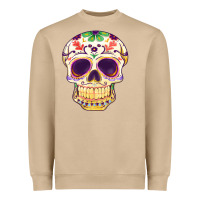 Mushroom Cinco de mayo skull Heavyweight Sweatshirt - FaDigitalArtStudio