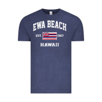 Vintage Denim ewa beach hawaii hi vintage state athletic style t shirt Vintage Tee - linhVisuals