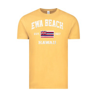 Vintage Mustard ewa beach hawaii hi vintage state athletic style t shirt Vintage Tee - linhVisuals