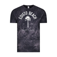Edisto Beach Sc Palm Tree Edisto Beach Gift Pullover Hoodie Vintage Tee | Teevron