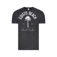 Vintage Black edisto beach sc palm tree edisto beach gift pullover hoodie Vintage Tee - linhVisuals