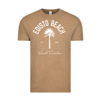 Vintage Coffee edisto beach sc palm tree edisto beach gift pullover hoodie Vintage Tee - linhVisuals