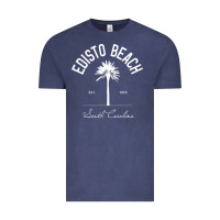 Vintage Denim edisto beach sc palm tree edisto beach gift pullover hoodie Vintage Tee - linhVisuals