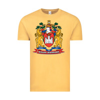 Vintage Mustard wigan warriors Vintage Tee - linhVisuals