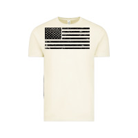 Vintage Arctic black american flag distressed effect minimalist premium Vintage Tee - linhVisuals