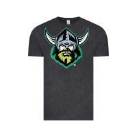 Vintage Black canberra raiders Vintage Tee - linhVisuals