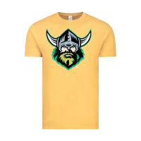 Vintage Mustard canberra raiders Vintage Tee - linhVisuals