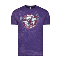 Cloud Purple manly warringah sea eagles Vintage Tee - linhVisuals
