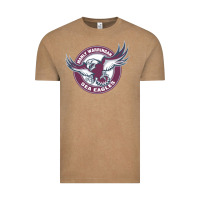 Vintage Coffee manly warringah sea eagles Vintage Tee - linhVisuals