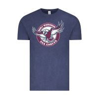 Manly Warringah Sea Eagles Vintage Tee | Teevron