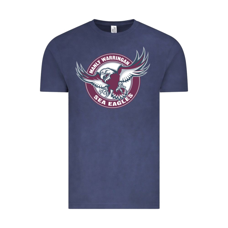 Manly Warringah Sea Eagles Vintage Tee by linhVisuals | Teevron