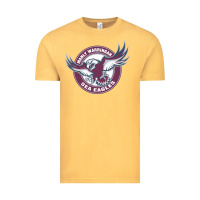 Vintage Mustard manly warringah sea eagles Vintage Tee - linhVisuals