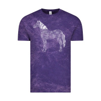 Cloud Purple horse lover t  shirthorse t  shirt (1) Vintage Tee - linhVisuals