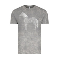 Cloud Rock horse lover t  shirthorse t  shirt (1) Vintage Tee - linhVisuals