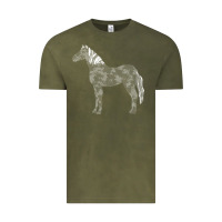 Vintage Olive horse lover t  shirthorse t  shirt (1) Vintage Tee - linhVisuals