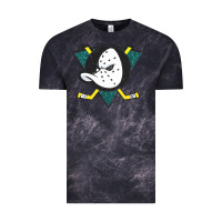 Cloud Black the mighty ducks classic Vintage Tee - linhVisuals