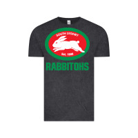 Vintage Black south sidney rabbitohs Vintage Tee - linhVisuals