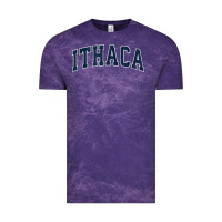 Cloud Purple ithaca new york ny vintage sports design navy design t shirt Vintage Tee - linhVisuals
