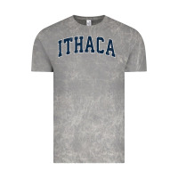 Cloud Rock ithaca new york ny vintage sports design navy design t shirt Vintage Tee - linhVisuals