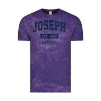 Cloud Purple joseph oregon or vintage sports established navy design t shirt Vintage Tee - linhVisuals