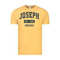 Vintage Mustard joseph oregon or vintage sports established navy design t shirt Vintage Tee - linhVisuals