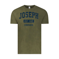 Vintage Olive joseph oregon or vintage sports established navy design t shirt Vintage Tee - linhVisuals