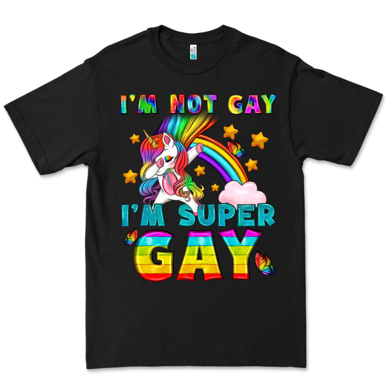 Lgbtq I'm Not Gay I'm Super Gay Premium Tee by BundleAndBundleShop | Teevron