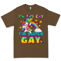 Cacao LGBTQ I'm Not Gay I'm Super Gay Premium Tee - BundleAndBundleShop