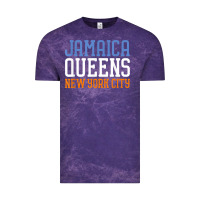Cloud Purple jamaica queens new york ny t shirt Vintage Tee - linhVisuals