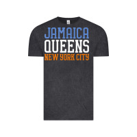 Vintage Black jamaica queens new york ny t shirt Vintage Tee - linhVisuals