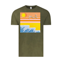 Vintage Olive Polo & Pan - Caravelle Vintage Tee - linhVisuals