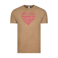 Vintage Coffee cute love heart kindergarten teacher valentines day womens Vintage Tee - linhVisuals