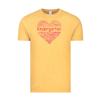 Vintage Mustard cute love heart kindergarten teacher valentines day womens Vintage Tee - linhVisuals