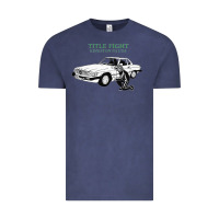 Vintage Denim Title Fight Trending Vintage Tee - linhVisuals