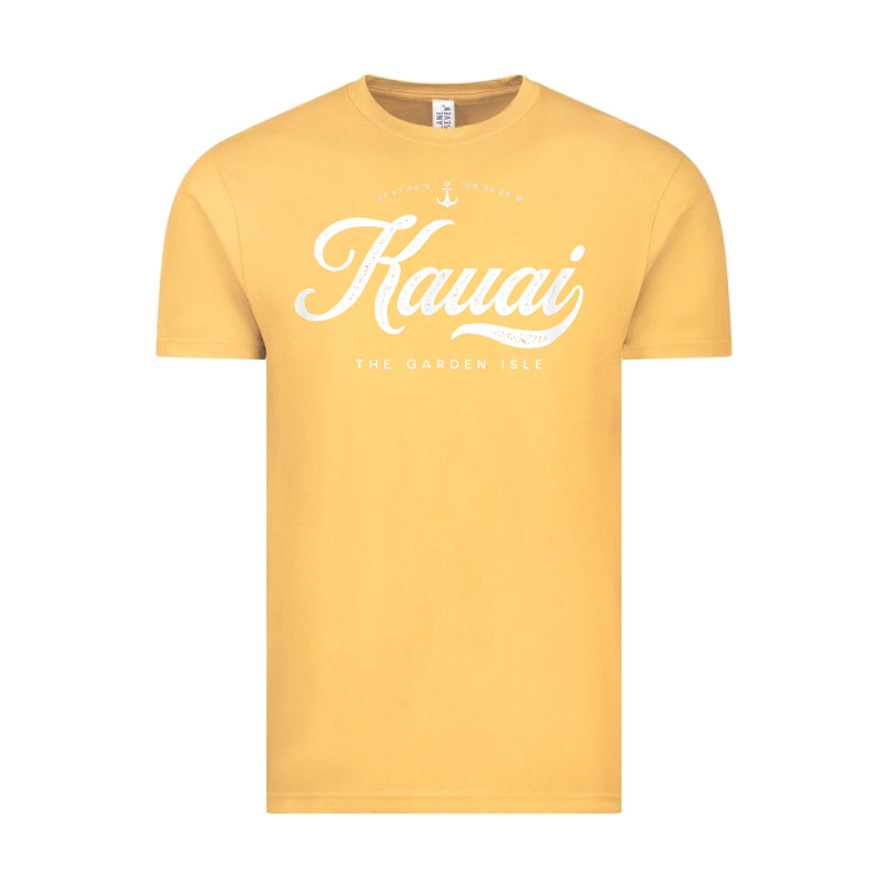 Kauai Hawaii Vintage Retro T Shirt Vintage Tee by linhVisuals | Teevron