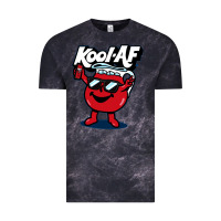 Cloud Black Kool-Af Vintage Tee - linhVisuals