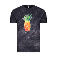 Cloud Black Pineapple Onesie Vintage Tee - linhVisuals